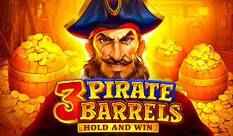 3 Pirate Barrels: Hold and Win